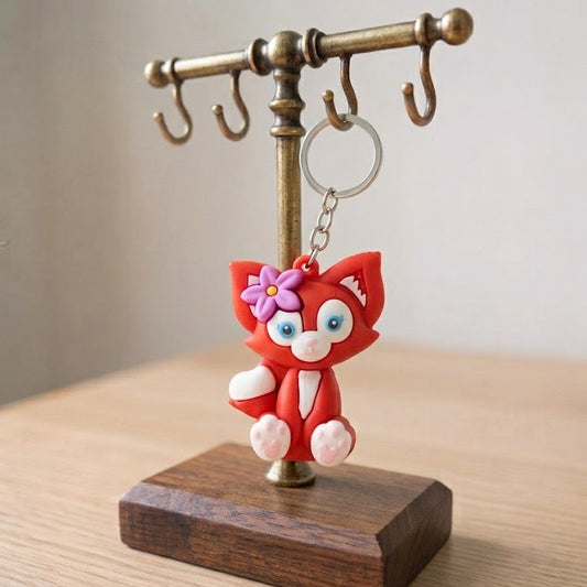 Cute Fox Keychain