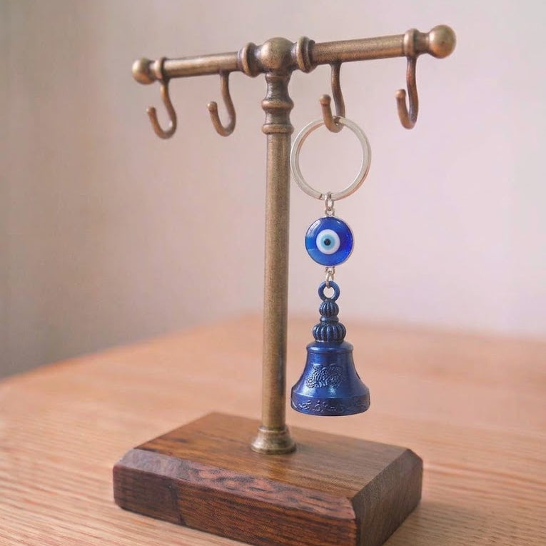 Evil Eye Bell Keyring