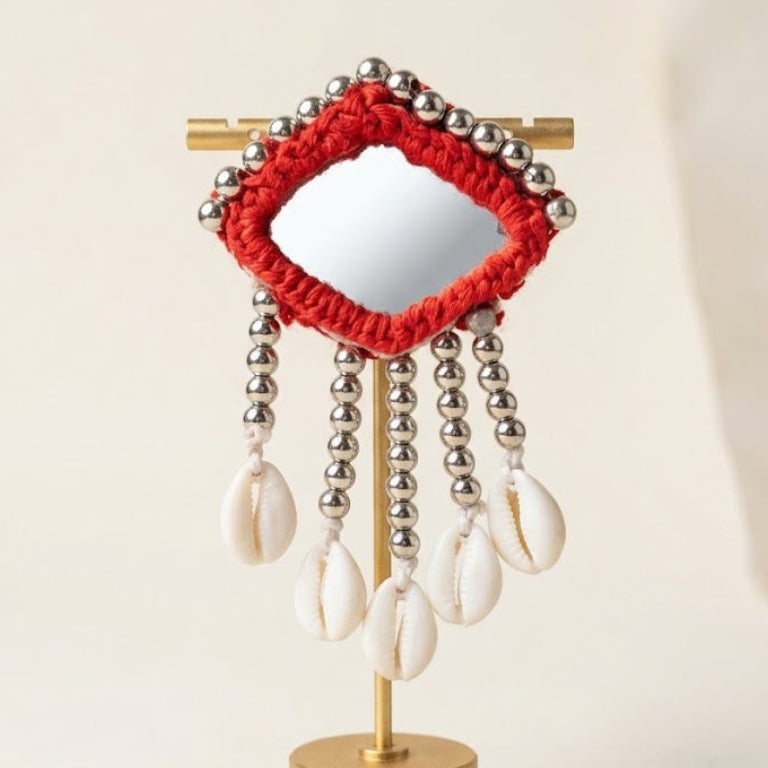 Festive Hairclip With Mirror