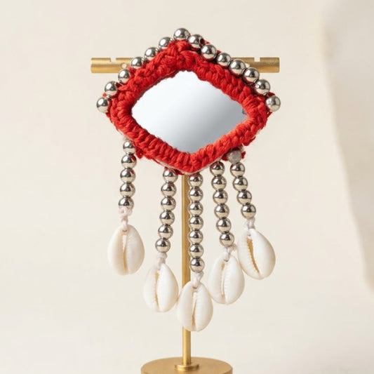 Festive Hairclip With Mirror