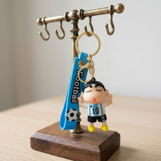 Shinchan (Messi Jersey) Keychain