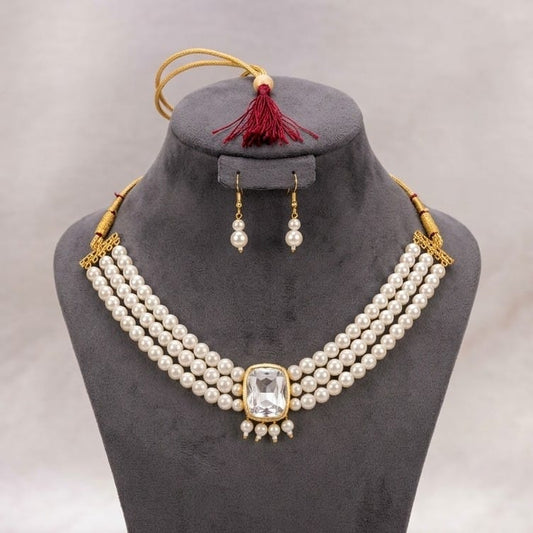 Multi-Layered Kundan Necklace Choker