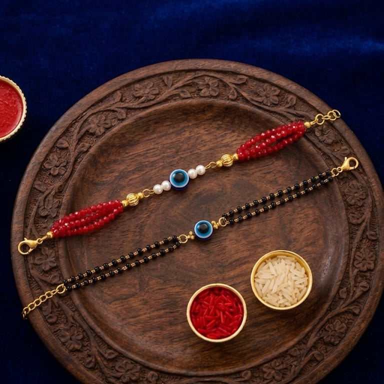 Mangalsutra Bhabhi Rakhi Set