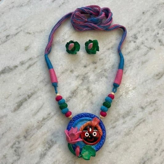 Jagannath Clay Jewellery (Circle)