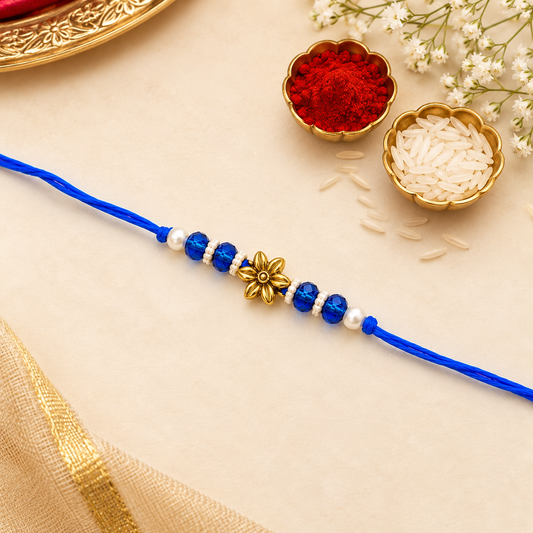 Blue Thread Rakhi